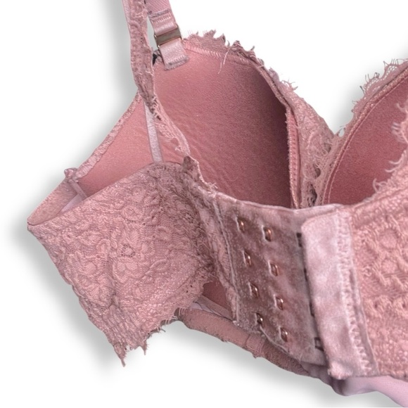 Aerie Real Power Balconette Lace Eyelash Bra 38D - Picture 3 of 7